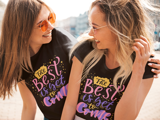 Best_Friends_Design_Sisters_3 - Unisex Jersey Short Sleeve Tee - Bella Canvas 3001