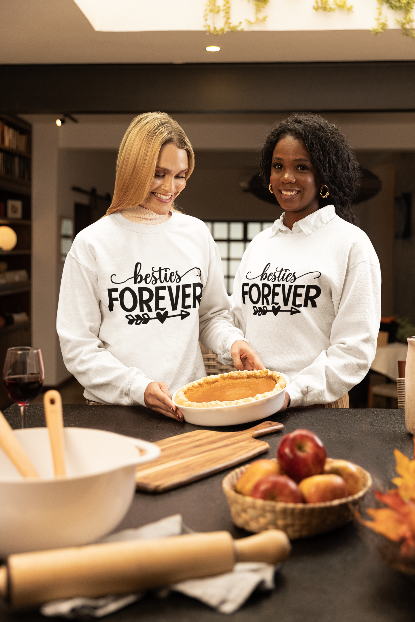 Unisex Heavy Blend™ Crewneck Sweatshirt - Best_Friends_Sisters_8