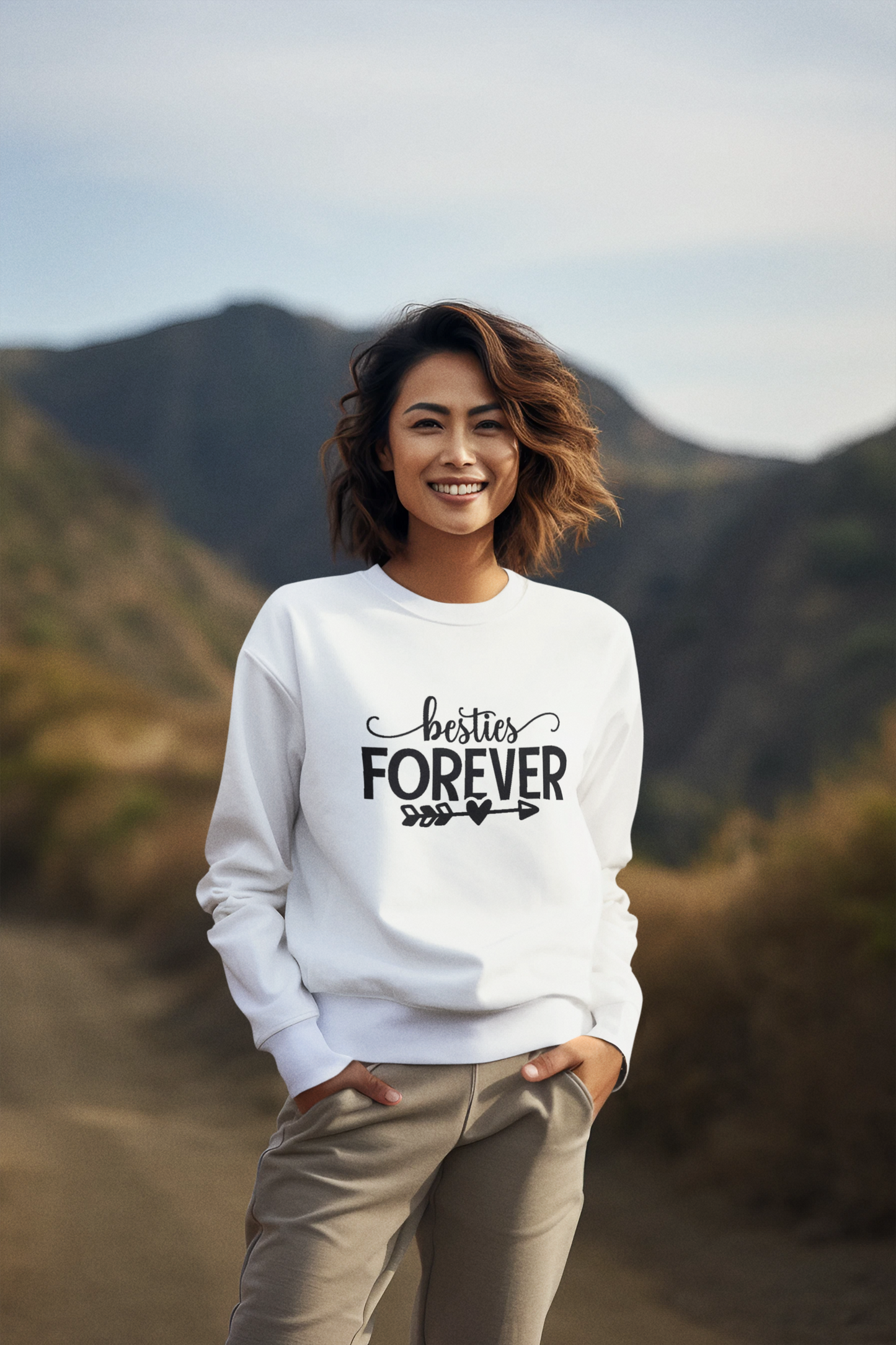 Unisex Heavy Blend™ Crewneck Sweatshirt - Best_Friends_Sisters_8