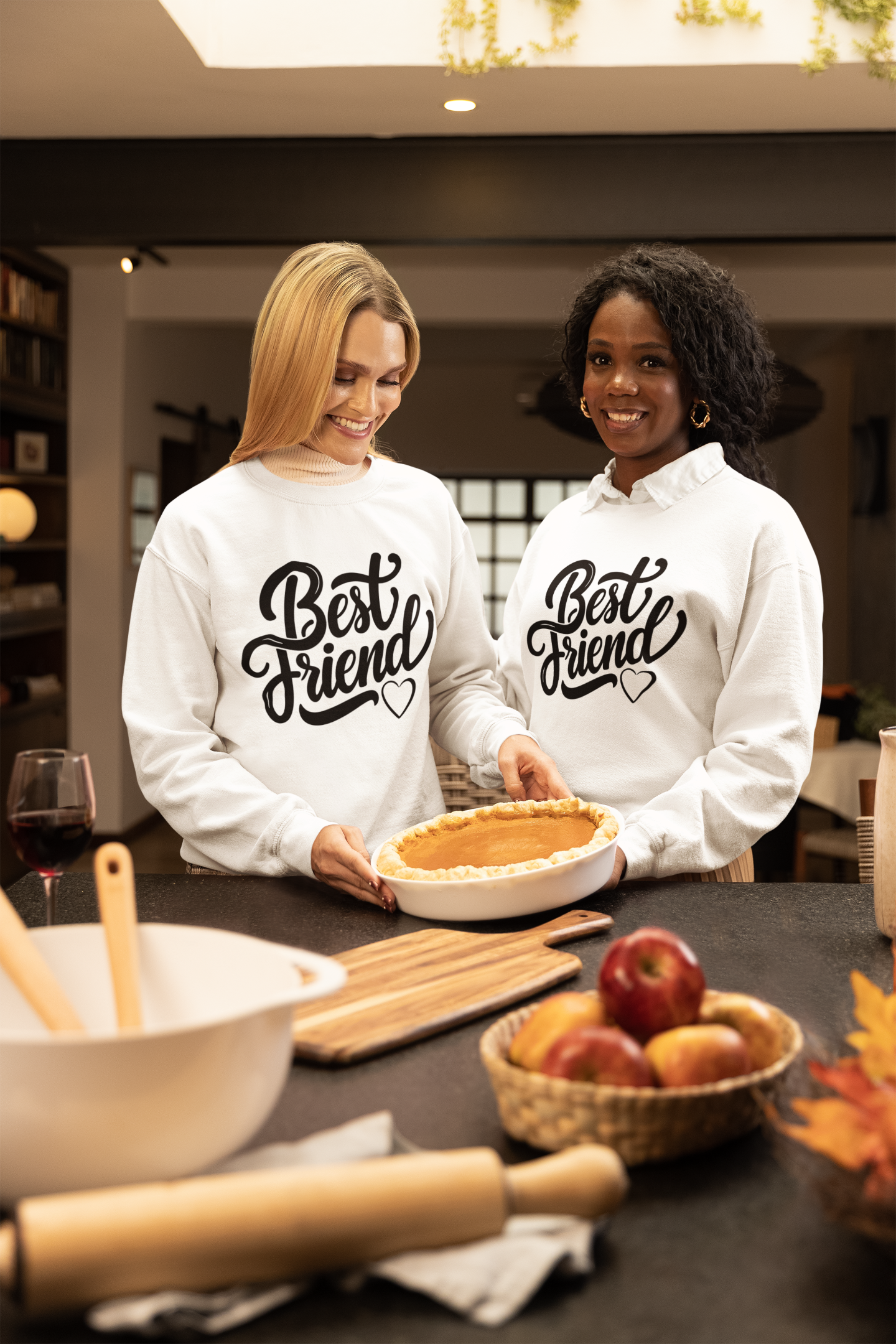 Unisex Heavy Blend™ Crewneck Sweatshirt - Best_Friends_Sisters_15