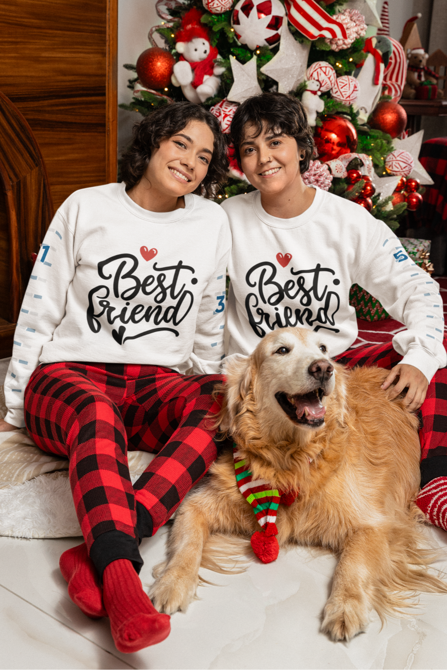 Unisex Heavy Blend™ Crewneck Sweatshirt - Best_Friends_Sisters_16