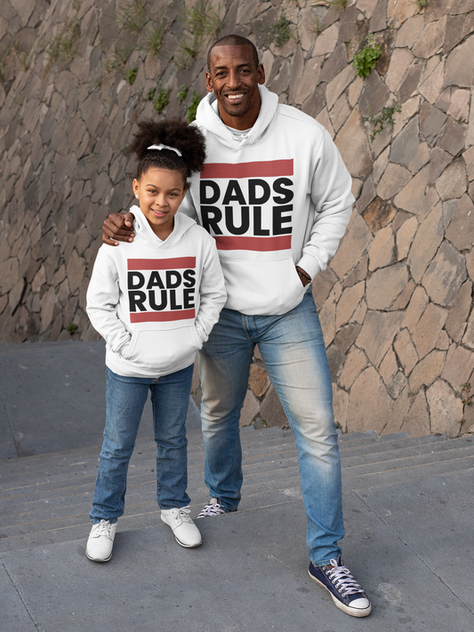 Unisex Heavy Blend™ Hooded Sweatshirt - Dads Rule_Hoodie