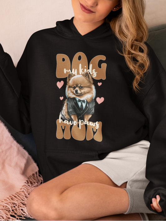 Unisex Heavy Blend™ Hooded Sweatshirt - Dog Mom_Hoodie