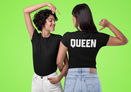 Couple T-Shirts - Unisex Jersey Short Sleeve Tee - Queen_4