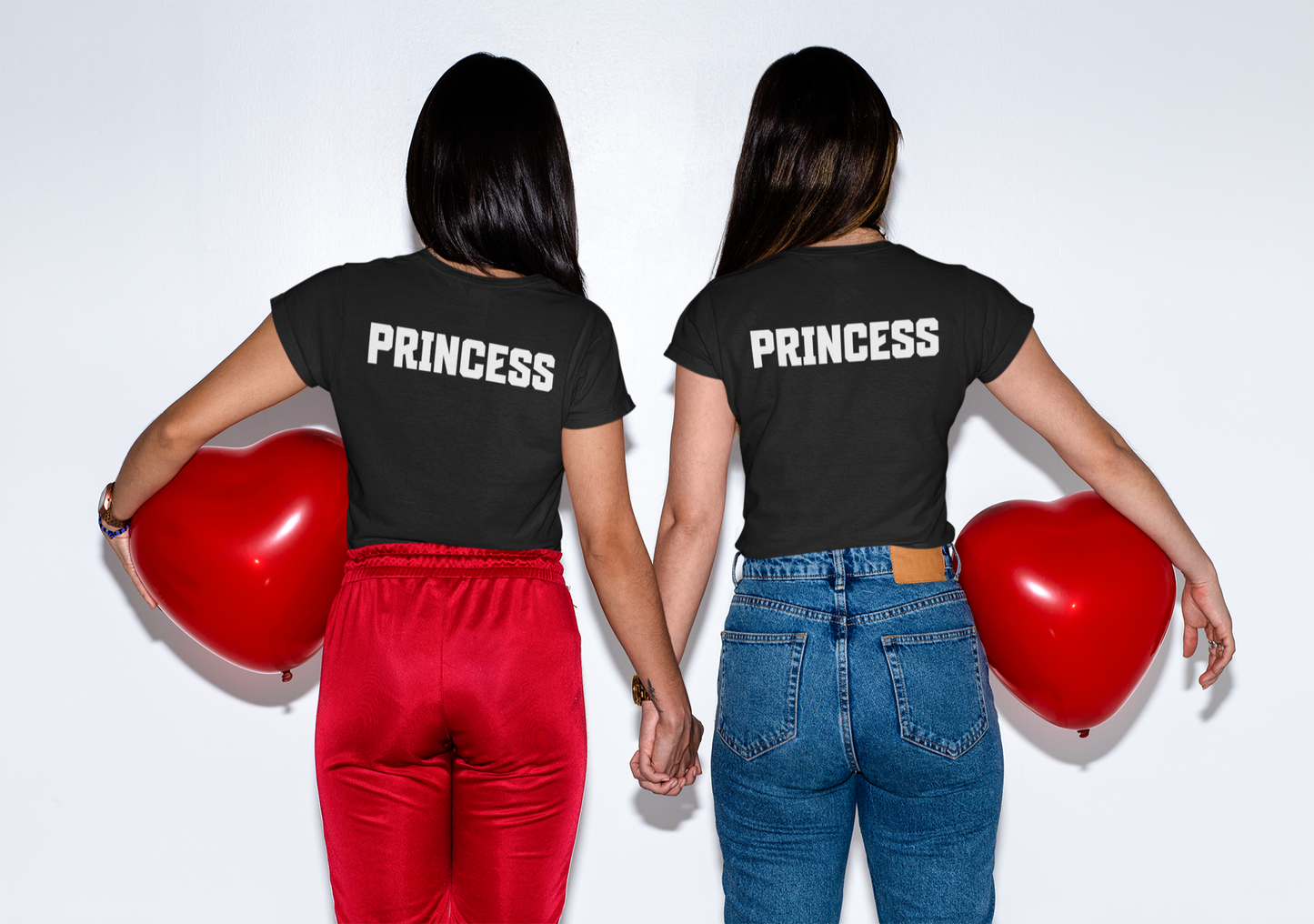 Couple T-Shirts - Unisex Jersey Short Sleeve Tee - Princess_4