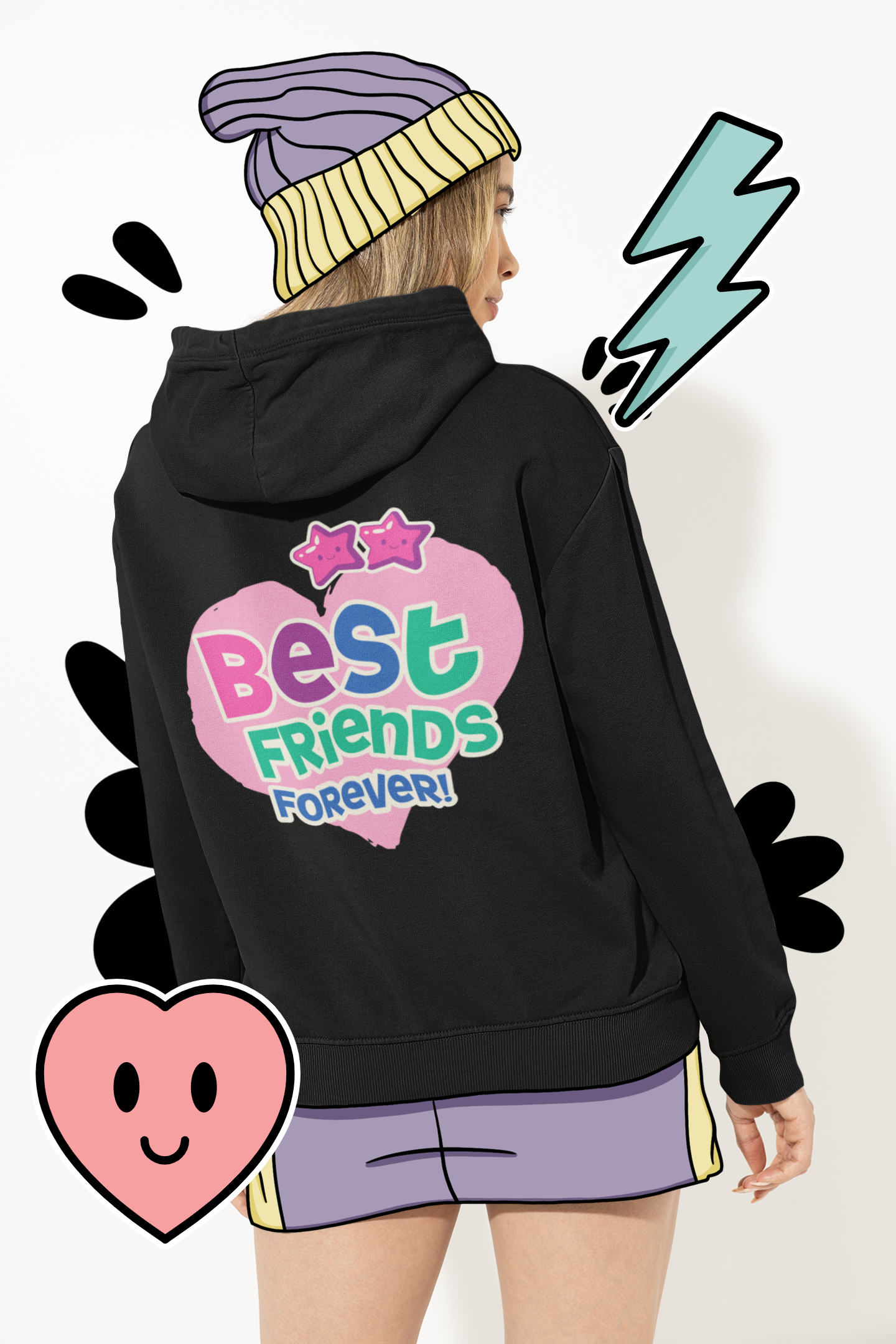 Unisex Heavy Blend™ Hooded Sweatshirt - Best_Friends_Sisters_8