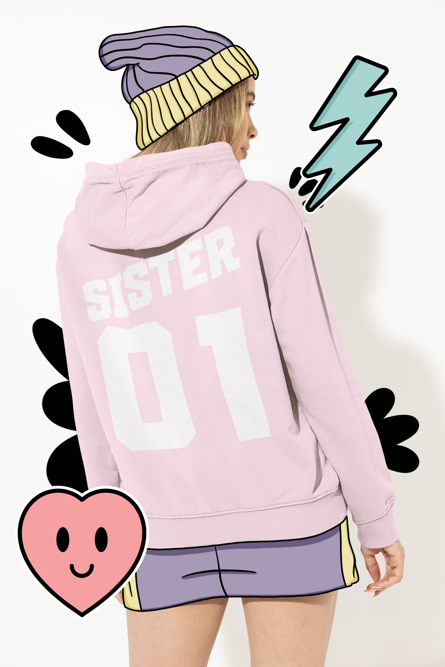 Unisex Heavy Blend™ Hooded Sweatshirt - Best_Friends_Sisters_14